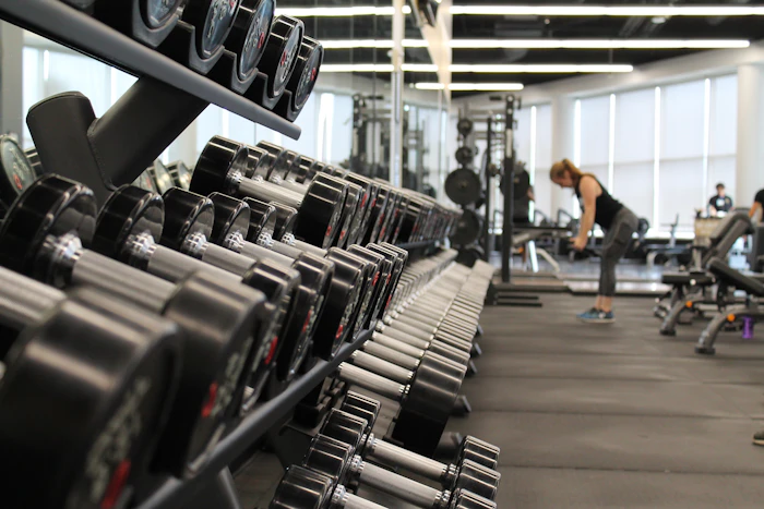 Weight racks and strength training equipment
